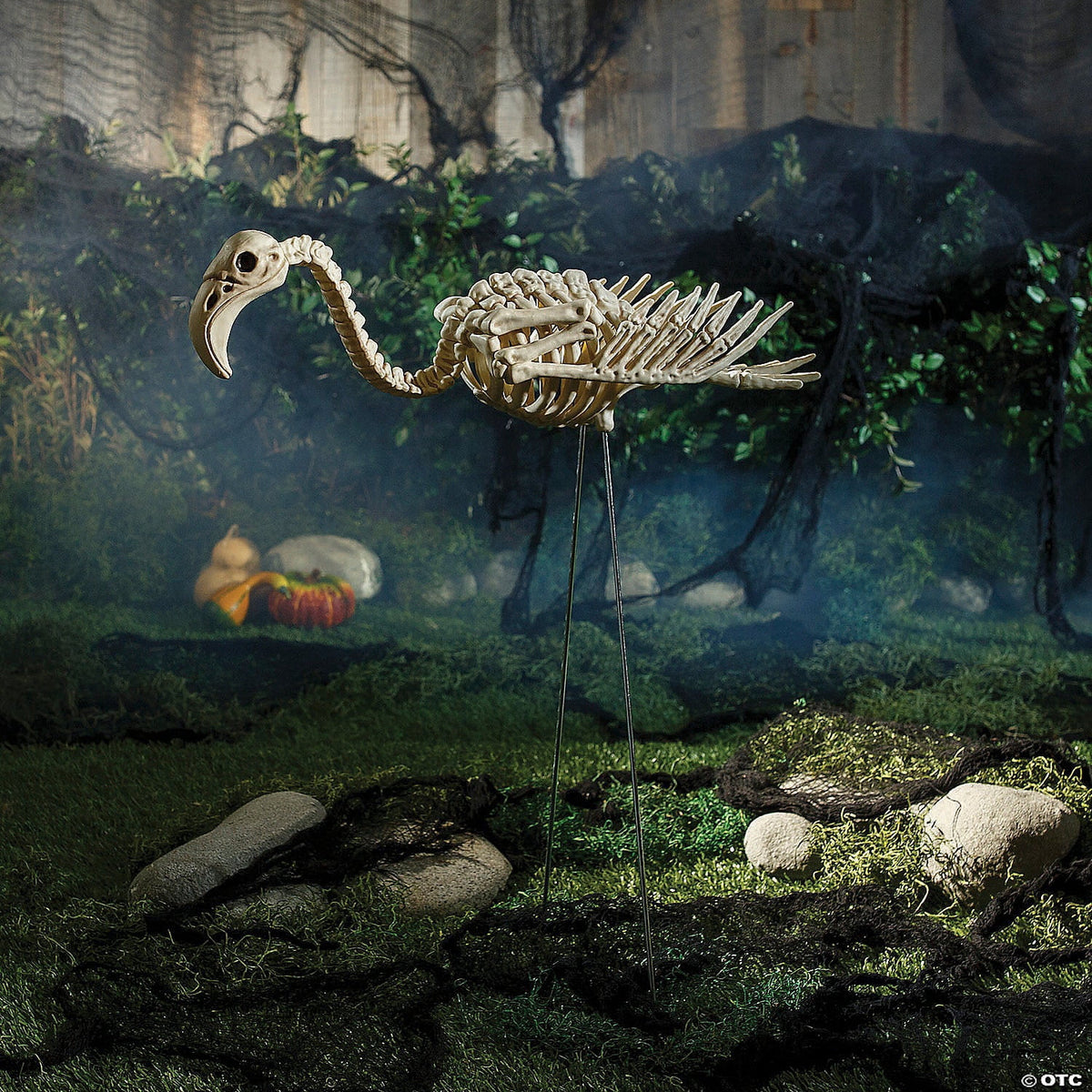 Haunt & Co 27" Flamingo Skeleton