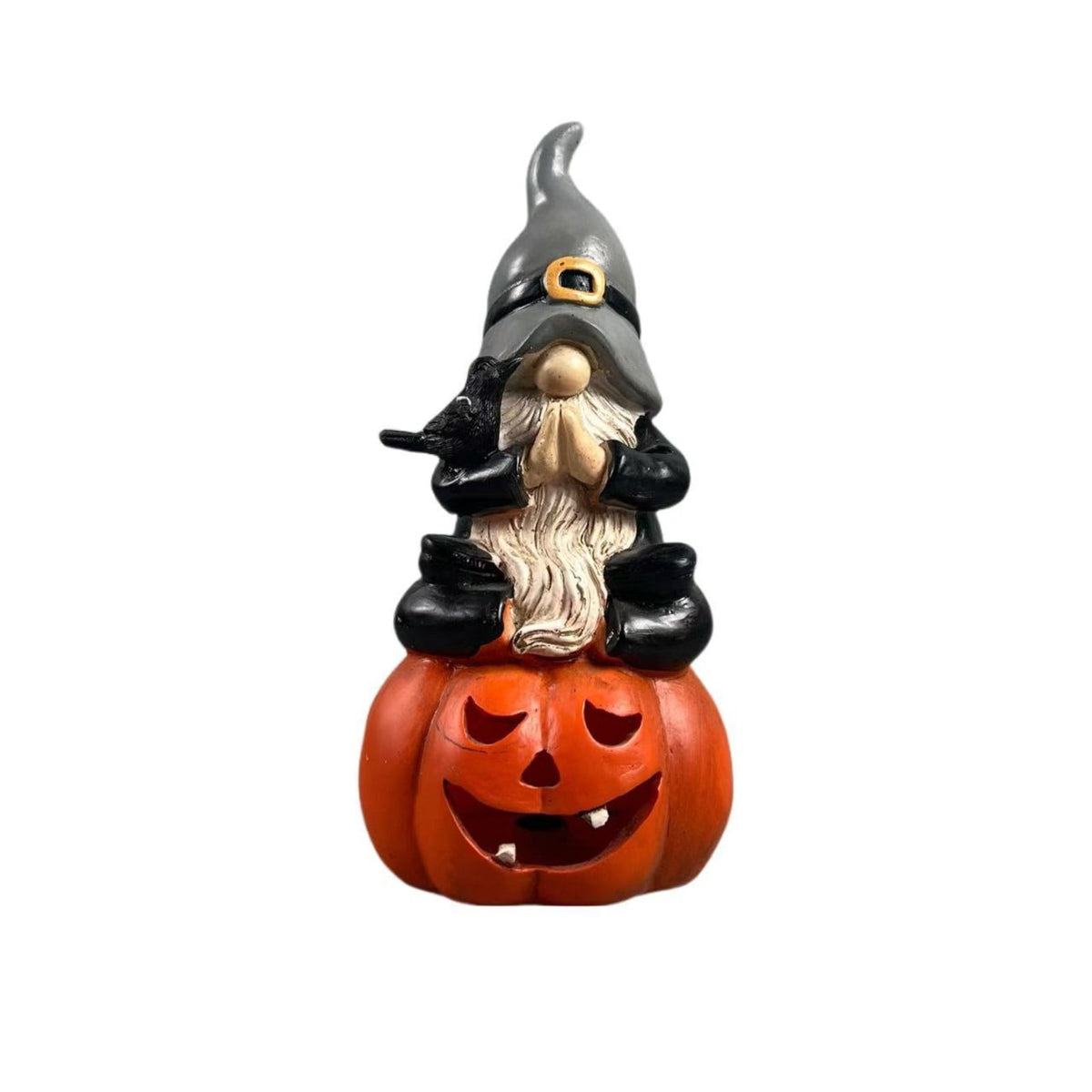 Haunt & Co Halloween Spooky Ghostface Dwarf Ornaments â?? Quirky Faces with Eerie Shadows, Halloween Decorations for Dining Tables, Party Setups & Indoor Halloween Displays â?? perfect for Halloween Parties