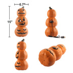 Haunt & Co 15 Inch Large LED Jack O Lantern - Perfect