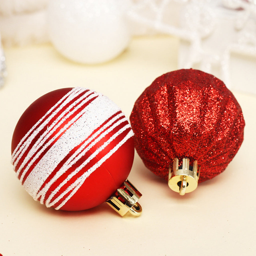 Haunt & Co Christmas Balls - Christmas Tree Decoration Ornaments Shatterproof Hanging Balls for Birthday Halloween Holiday Wedding Decorations Set of 41 pcs