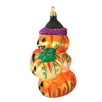 Haunt & Co Larry Fraga Designs Pumpkin Patch - 1 Ornament 6.25 Inch, Glass - Halloween Ornament Pumpkin 5959