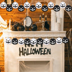 Haunt & Co HomeKingdee Halloween Ornaments Pumpkin Tree Decorations Night Christmas JackoLantern Hanging Ball Plastic Spooky Horror Gothic Christmas Home Ornaments