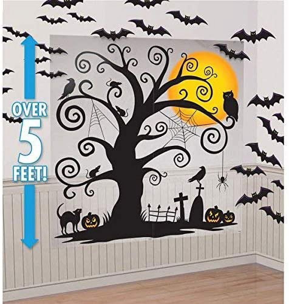 Haunt & Co Halloween Deluxe Wall Decorating Kit (32pc)