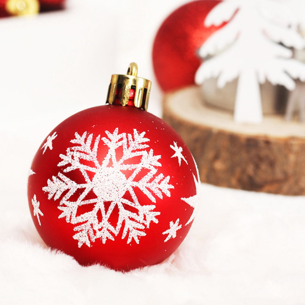 Haunt & Co Christmas Balls - Christmas Tree Decoration Ornaments Shatterproof Hanging Balls for Birthday Halloween Holiday Wedding Decorations Set of 41 pcs