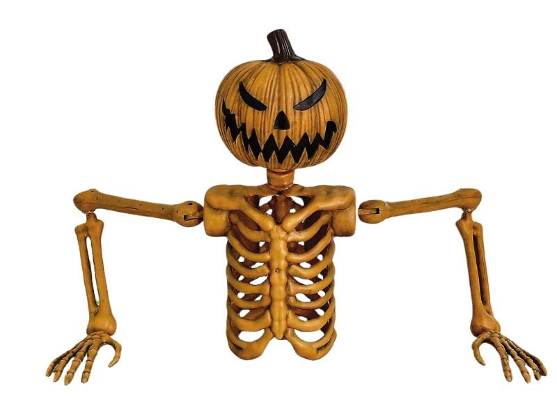 Haunt & Co FW96020 4 ft. Jack-O-Lantern Groundbreaker Halloween Outdoor Decoration