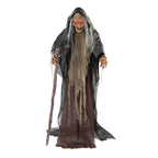 Haunt & Co Fun Express 5-Foot Animated Standing Witch Creepy