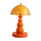 Haunt & Co Halloween Pumpkin Table Lamp, 3 Level Dimming Night Light, Touch Switch Bedside Decor for Festive Ambiance