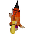 Haunt & Co Halloween Inflatable Bingo in Witch Costume , 3.5 ft Tall, Multi