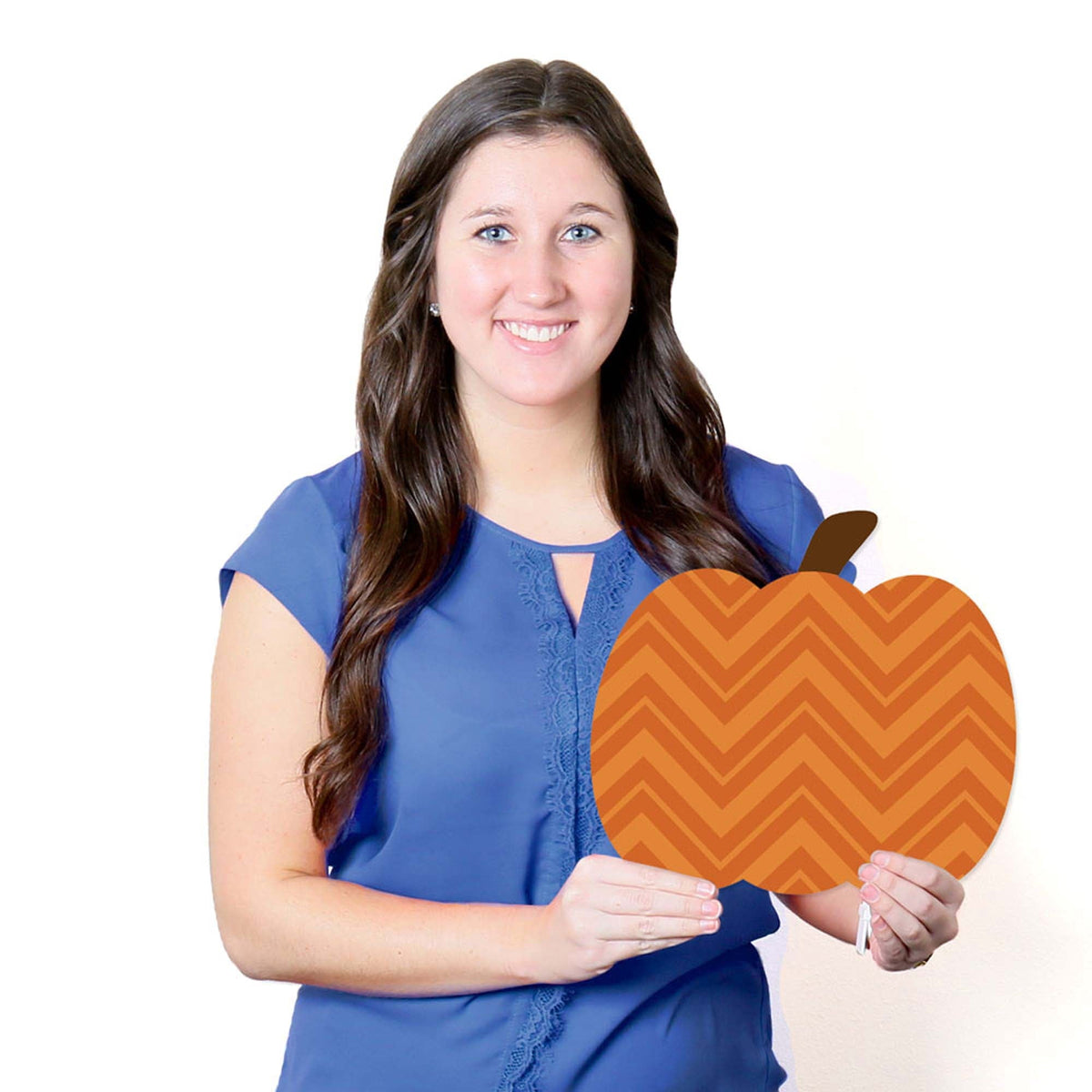 Haunt & Co Big Dot of Happiness Pumpkin Patch - Pumpkin Lawn Decoration Signs - Outdoor Fall, Halloween or Thanksgiving Yard Decorations - 10 Piece