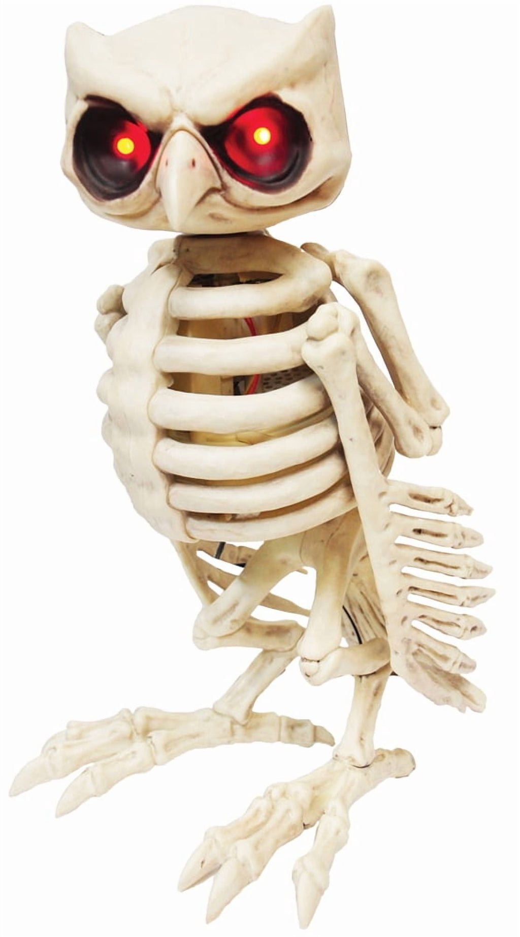 Haunt & Co 14" Animated Owl Skeleton