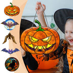 Haunt & Co Halloween Eerie Ghost Ornaments â?? Classic Patterns with Spooky Accents, Halloween Decorations for Porch Ceilings, Tree Branches & Entryway Displays â?? perfect for Trick or Treat Nights