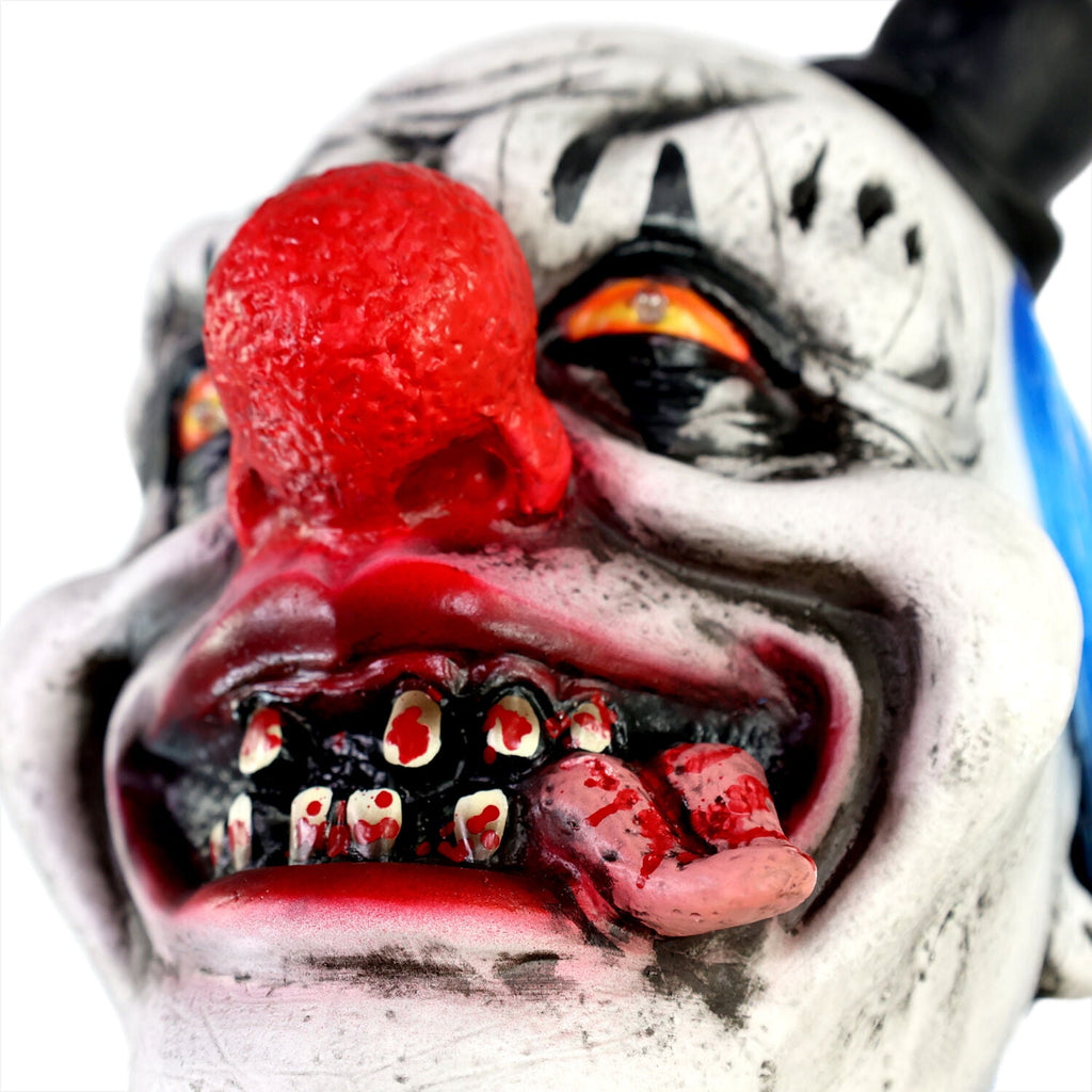 Haunt & Co 5.9 ft Voice & Sound-Sensor Clown on Tricycle Halloween Animatronic