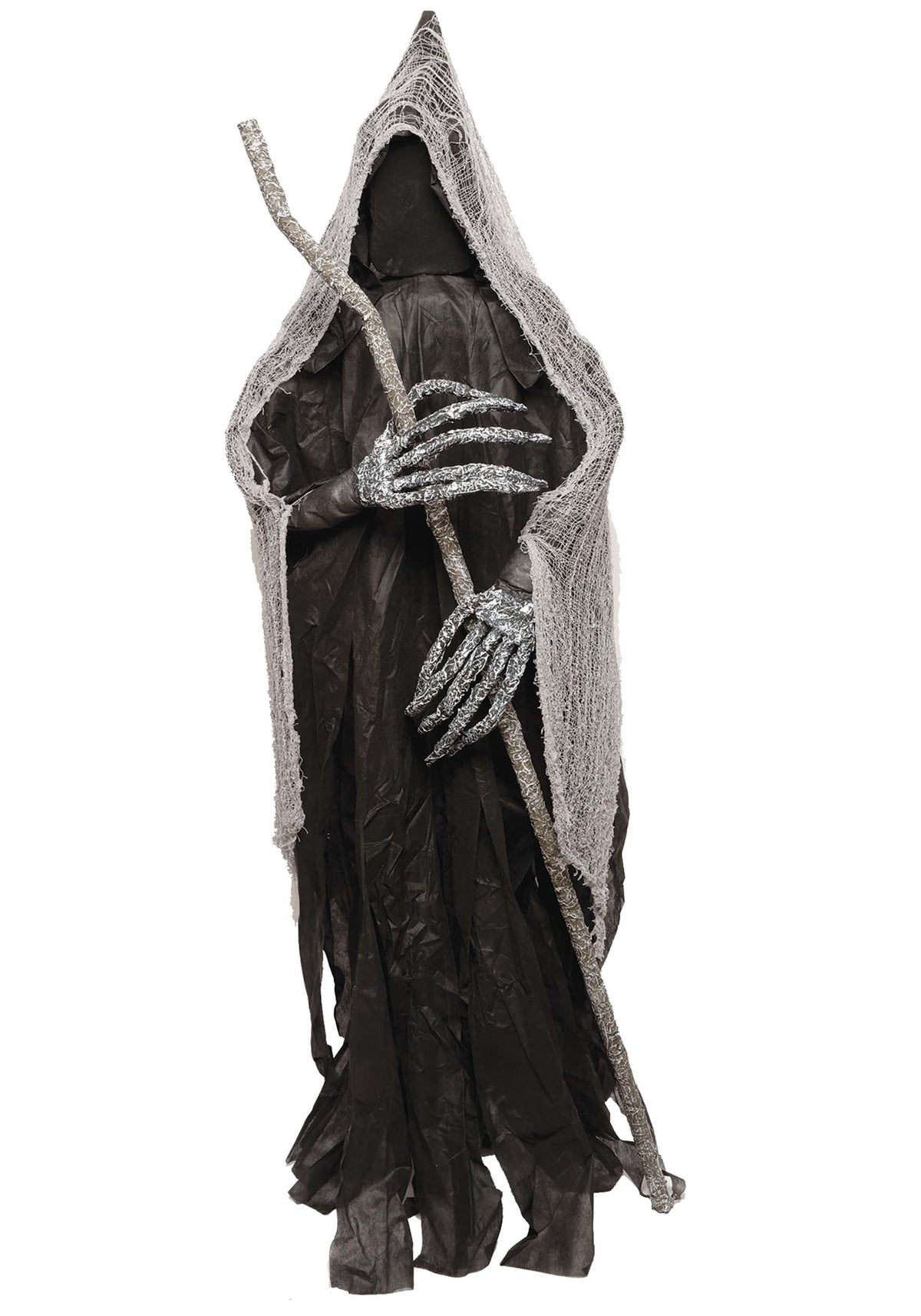 Haunt & Co 6 Ft Grim Reaper with Staff Adult Decoration