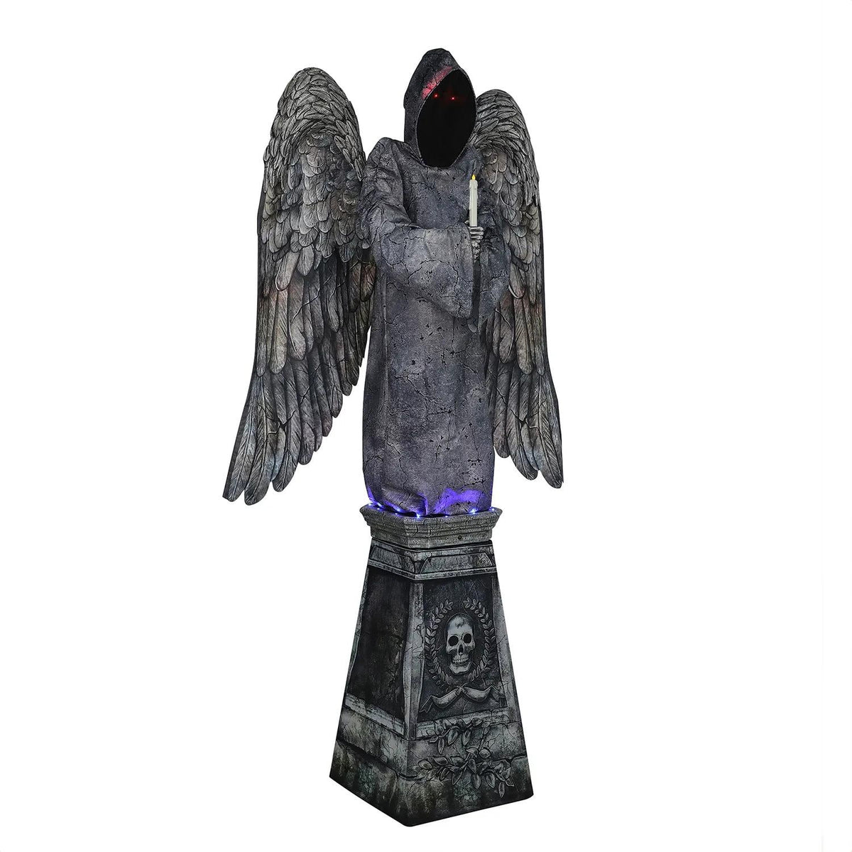 Haunt & Co 96" Cemetery Angel Animated Prop - Creepy