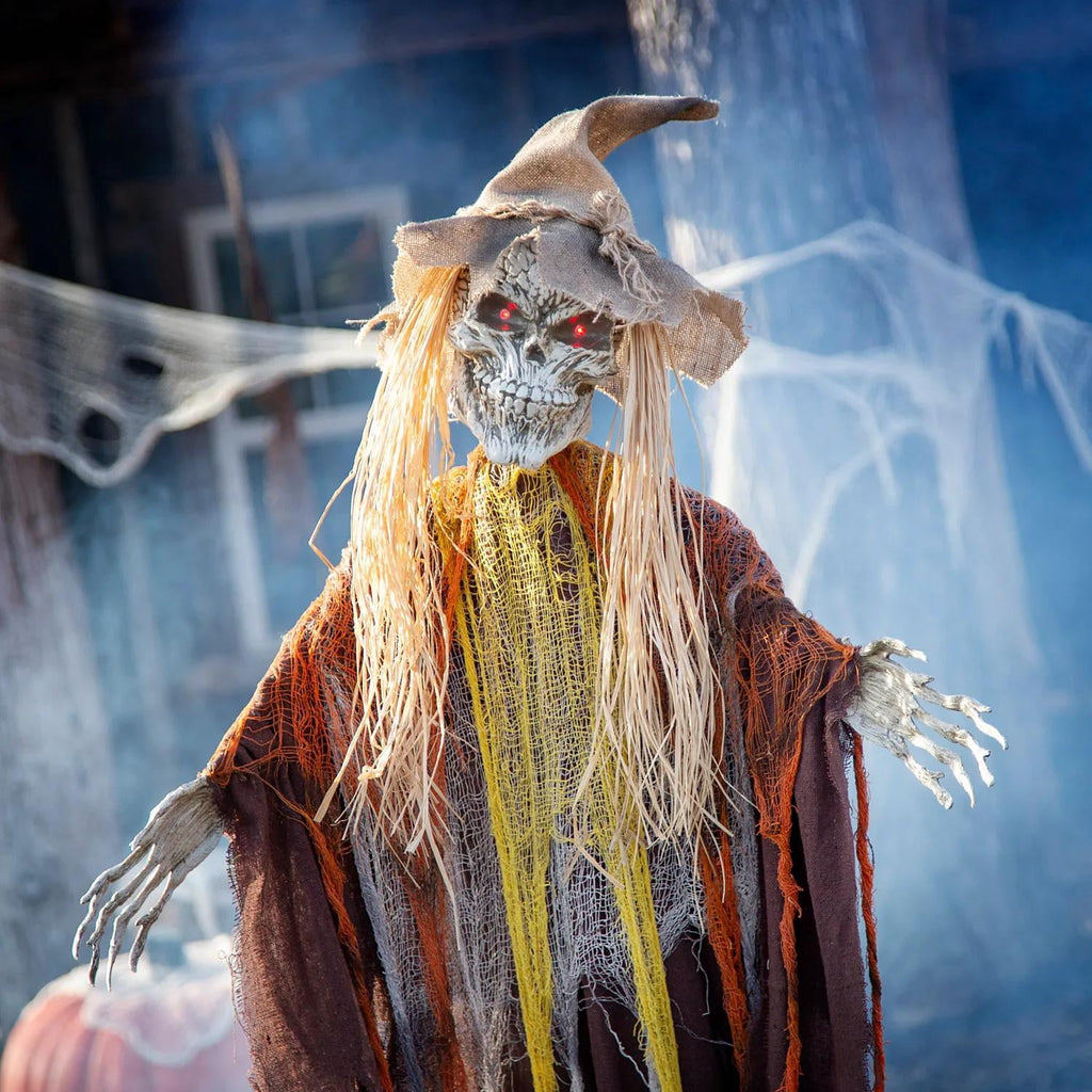 Haunt & Co 6 Ft. Standing Animated Skeletal Reaper