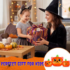 Haunt & Co 6.2FT Halloween Inflatable Pumpkin Cat Outdoor Decorations, Halloween Blow Ups with Lights