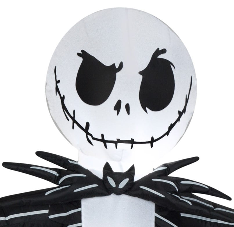 Haunt & Co Industries Yard Inflatables Nightmare Before Christmas Halloween Town Scene, 6 ft