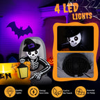 Haunt & Co 10' Halloween Inflatables Outdoor Halloween Tomb Decoration Banner Blow up Decor