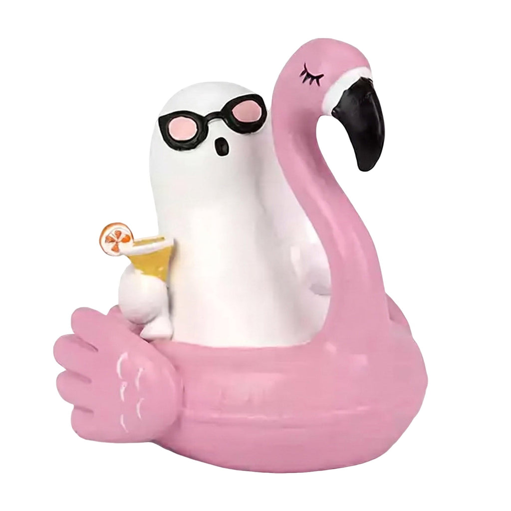 Haunt & Co PLLFRLRT Halloween Decorations for Desktop Resin Ghost Figurine Ornaments Halloween Indoor Tabletop Decors