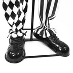 Haunt & Co Lifesize 5.5 ft Animatronic Two-Headed Clown with Lights and Sound, Indoor/Outdoor