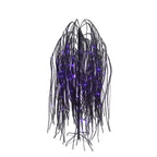 Haunt & Co 6 ft Black Willow Tree with Orange and Purple LED Lights