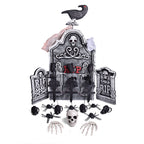 Haunt & Co Nifti Nest 26 Pcs Graveyard Tombstones, Home Outdoor Party Favors