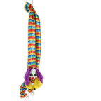 Haunt & Co 47 in Animatronic Hanging Upside Down Clown with Lights and Sound