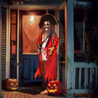 Haunt & Co 6ft Halloween Animated Animatronic Decoration Creepy Pirate w/ Pre-Recorded Screaming