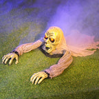 Haunt & Co Halloween Groundbreaker Zombie with Sound and Flashing Eyes,Outdoor Scary