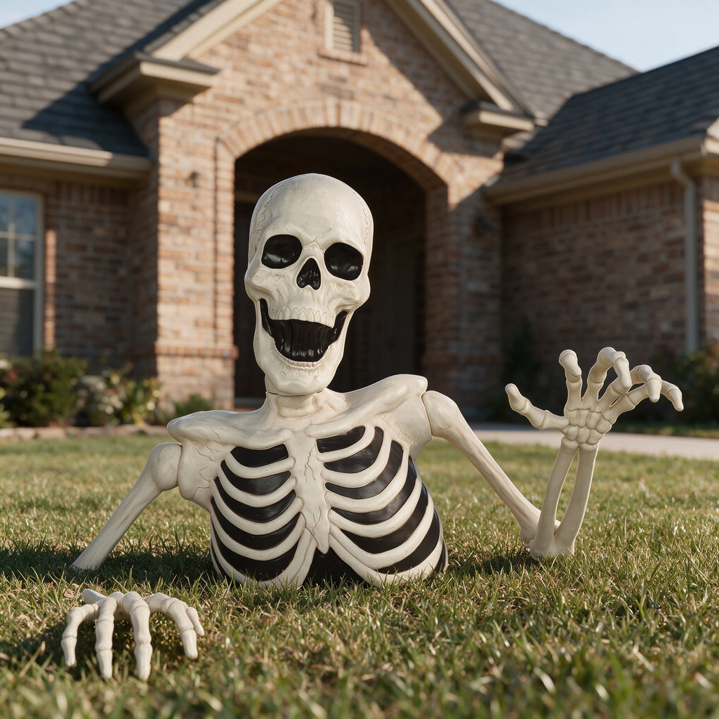 Haunt & Co 35" Halloween Giant Groundbreaker Skeleton