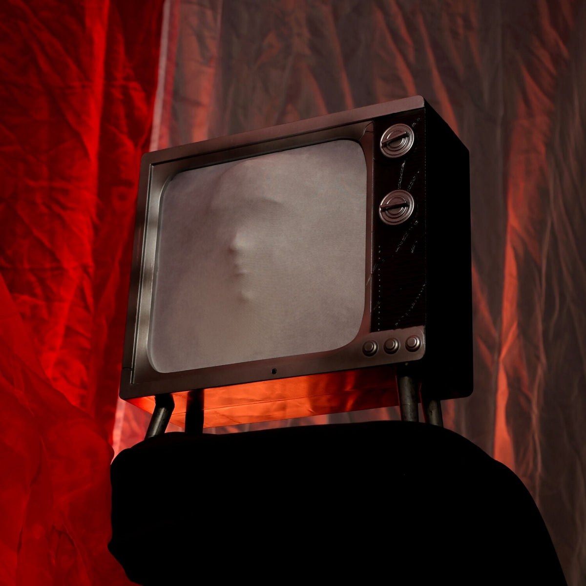 Haunt & Co 11.8 in Haunted TV by Tekky, Premium Halloween Animatronic
