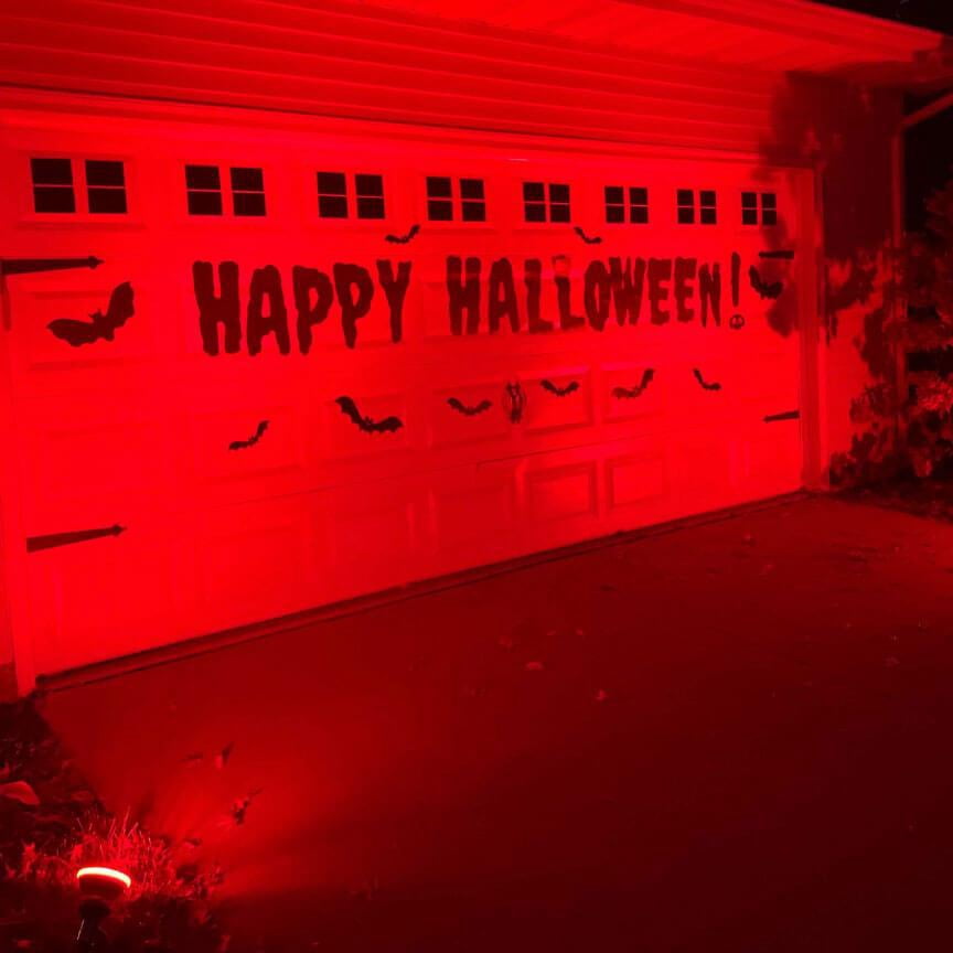 Haunt & Co Happy Halloween Garage Magnets