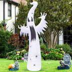 Haunt & Co Halloween Inflatable 11.8 FT Inflatable Halloween Ghost, Inflatable Halloween Ghost Scary Blow Up Ghost with LED Lights, Outdoor Clearance for Halloween/Holiday/Party