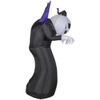 Haunt & Co Airblown Inflatables Halloween Pumpkin Head Creeper Reaper, 6'