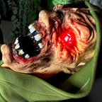 Haunt & Co 4.4 ft Voice-Sensor Impaled Zombie Halloween Animatronic