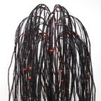 Haunt & Co 6 ft Black Willow Tree with Orange and Purple LED Lights