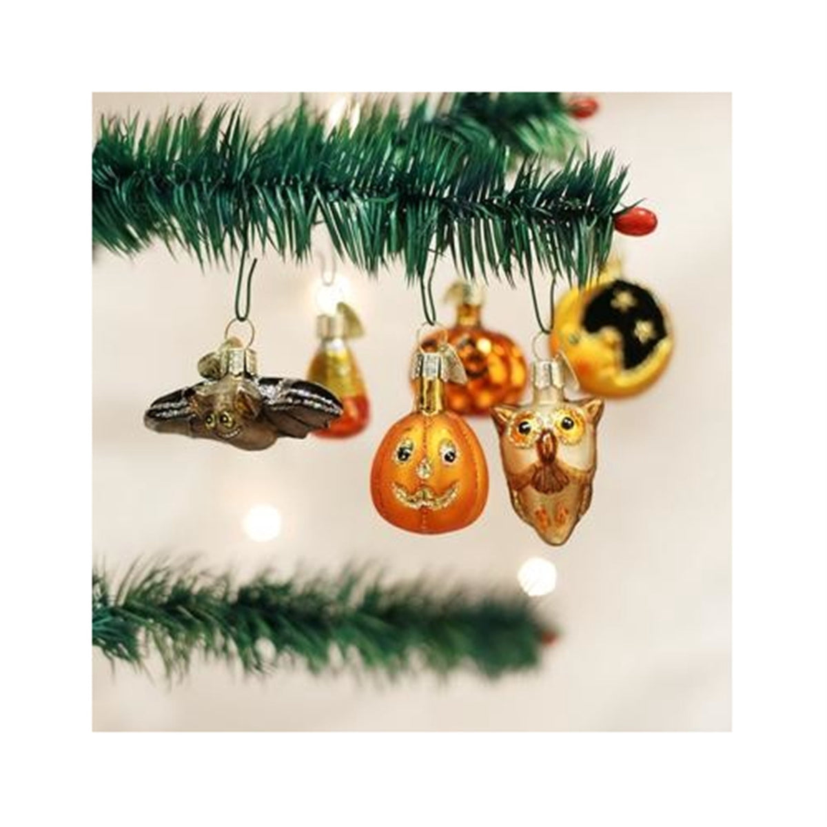 Haunt & Co Ornaments: Halloween Decorations Glass Blown Ornaments for Christmas Tree, Miniature Halloween