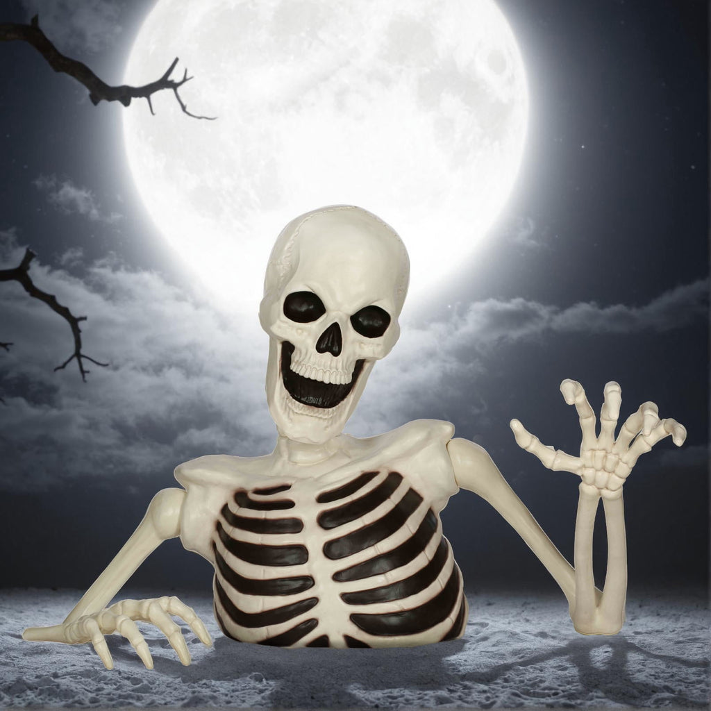 Haunt & Co 48" Halloween Giant Groundbreaker Skeleton