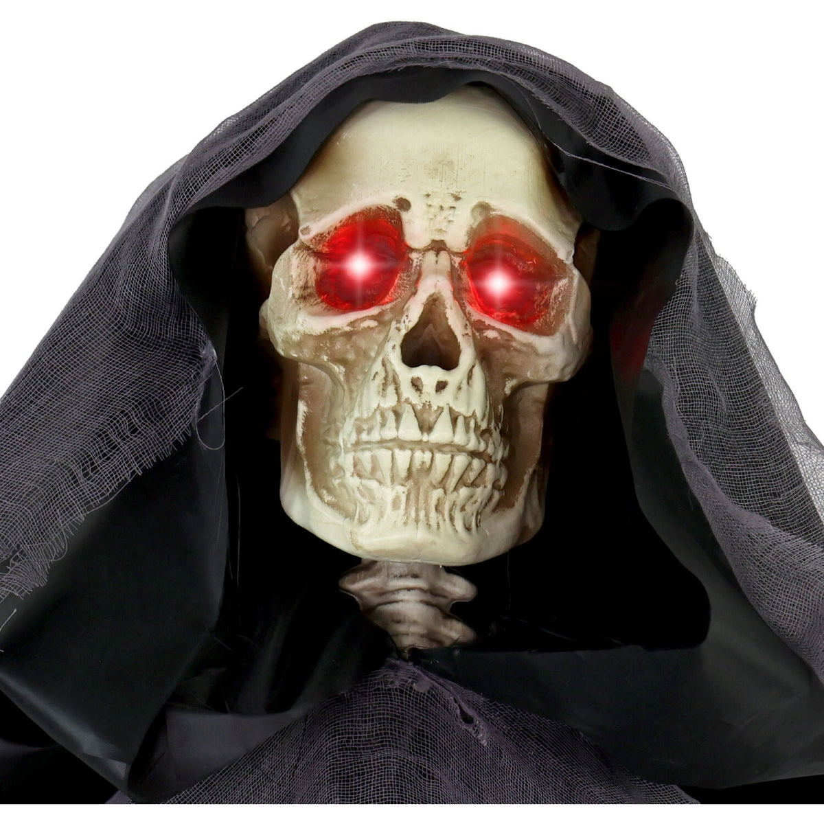 Haunt & Co 3 ft Touch-Activated Rising Reaper with Tombstone Halloween Accessory