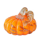 Haunt & Co Glass Pumpkin Decoration Modern Pumpkin Ornament for Bedroom Halloween Home S
