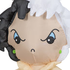 Haunt & Co Disney Cruella with "Unhappy Halloween" Banner