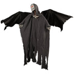 Haunt & Co LED Lighted Animated Winged Grim Reaper - 50"