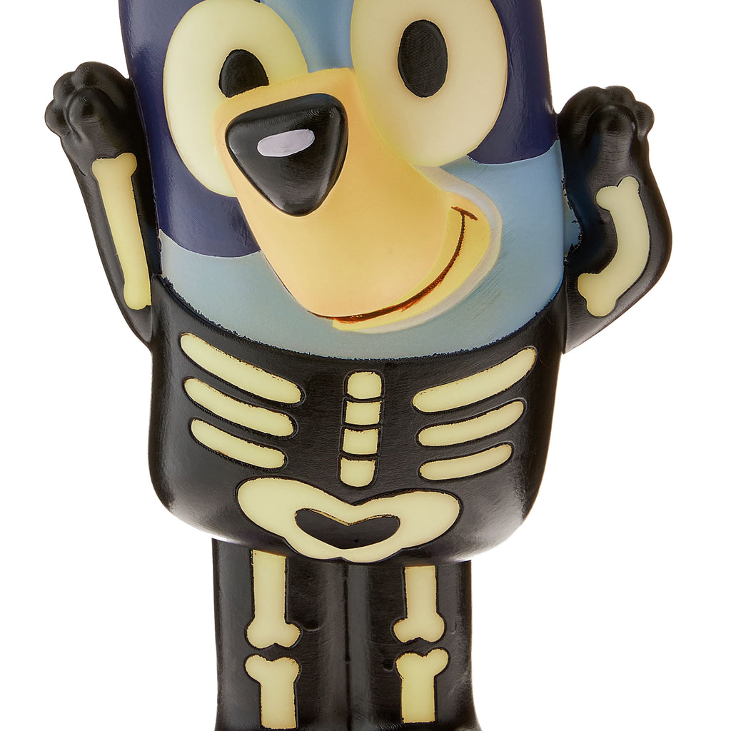 Haunt & Co Halloween Blow Mold Decor in Skeleton Costume 6.10 in x 5.11 in x 12.20 in 1.43 lb