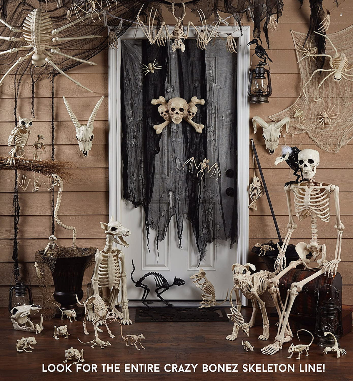 Haunt & Co 27" Flamingo Skeleton