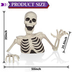 Haunt & Co 35" Halloween Giant Groundbreaker Skeleton