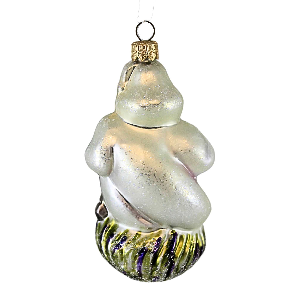 Haunt & Co Christopher Radko Company 4.25In Fright D'light, Glass, Ornament Halloween Ghost Grave 991660