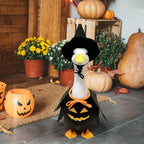 Haunt & Co Goose Outfits for 23/17'' Lawn Goose Statue Birthday Halloween Christmas Fall Lawn Goose Clothing Costume Porch Goose Wigs