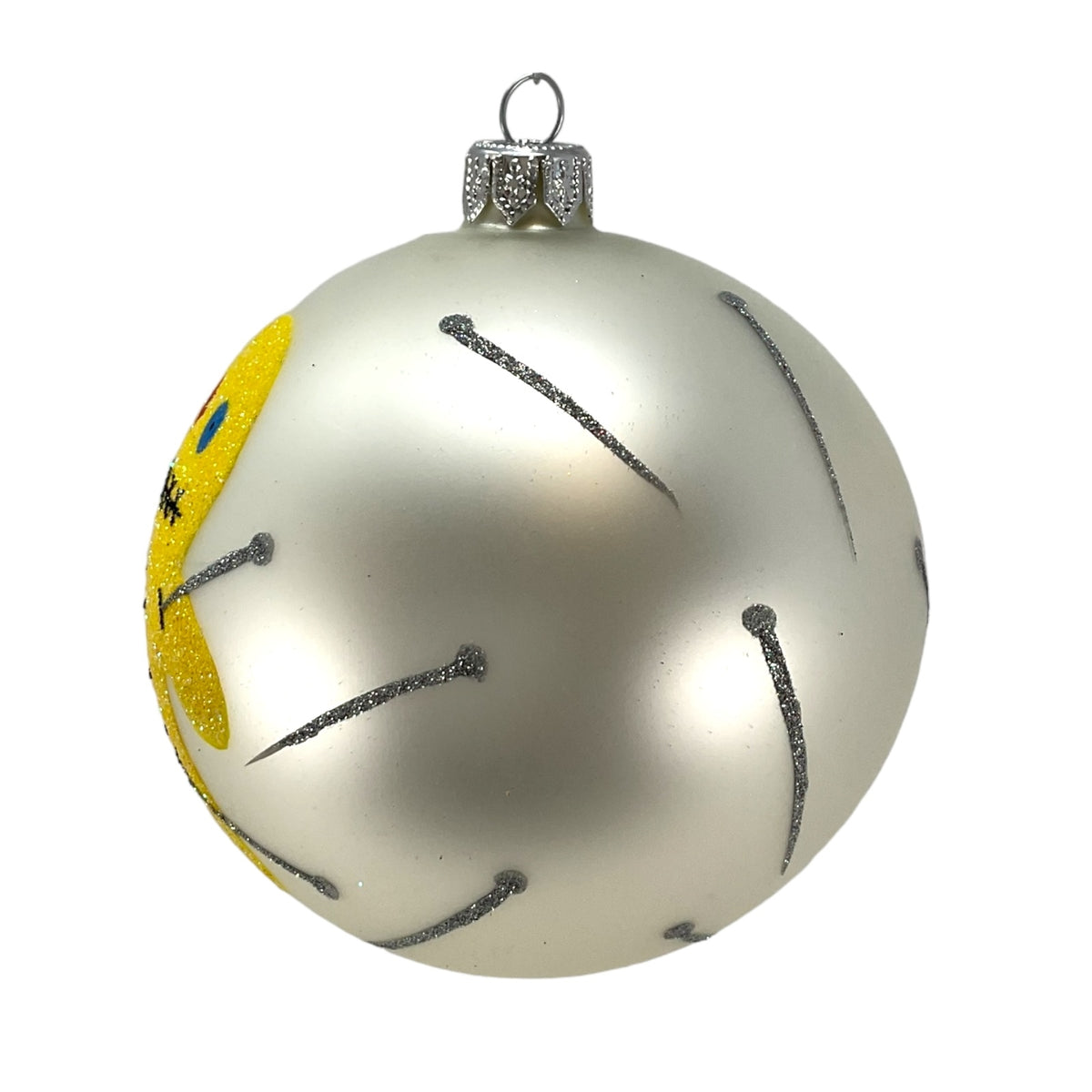 Haunt & Co Voodoo Doll Ball Ornament Polish Glass The Halloween Collection by Thomas Glenn