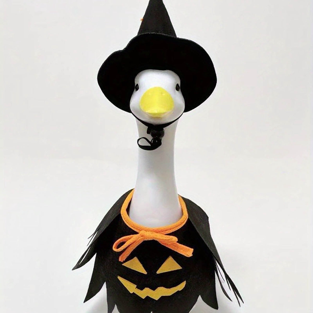Haunt & Co Goose Outfits for 23/17'' Lawn Goose Statue Birthday Halloween Christmas Fall Lawn Goose Clothing Costume Porch Goose Wigs