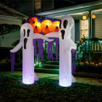 Haunt & Co 10 FT Halloween Inflatables Ghost Arch Outdoor